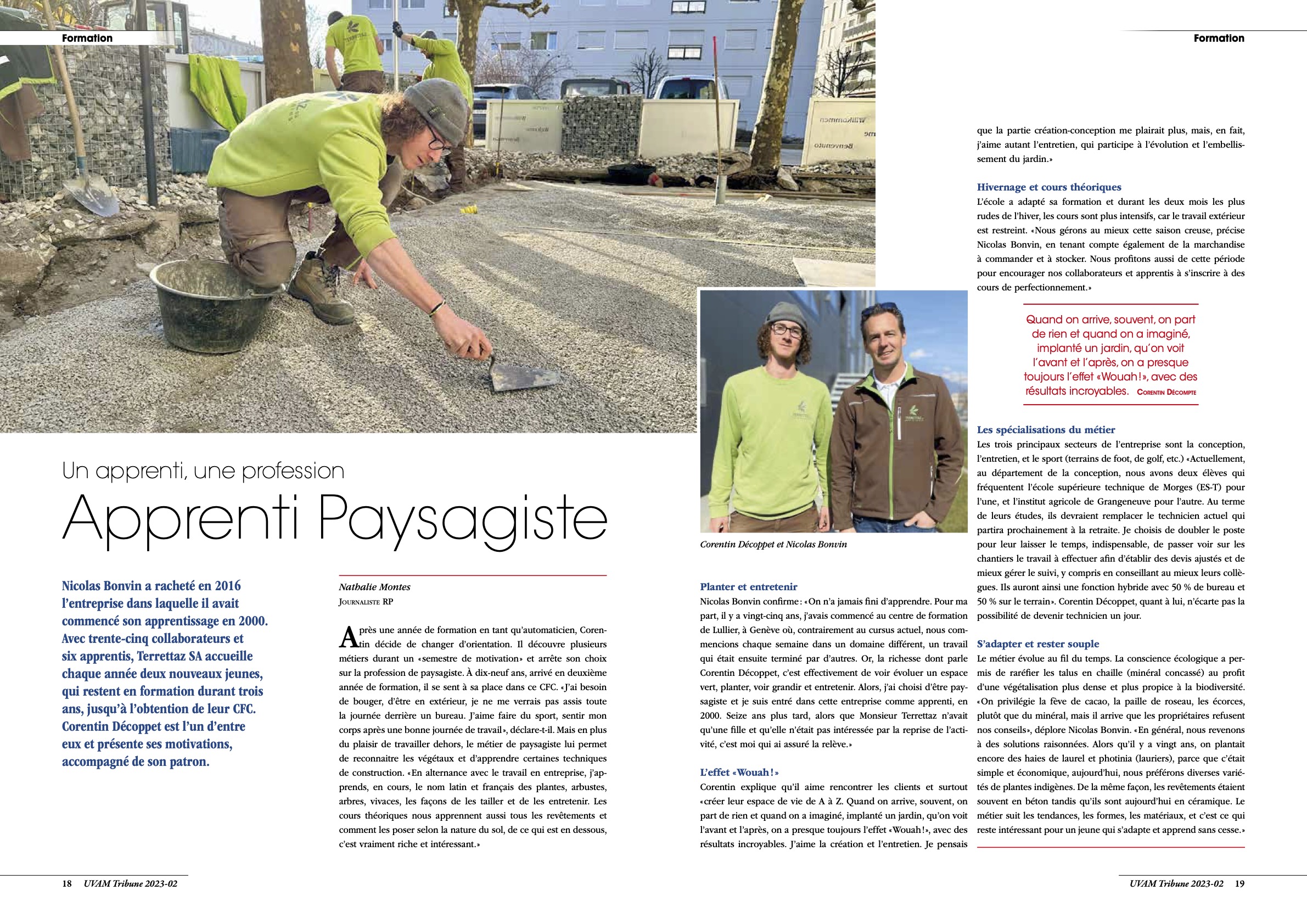 UVAM Tribune 2023-02 Apprenti paysagiste - copie